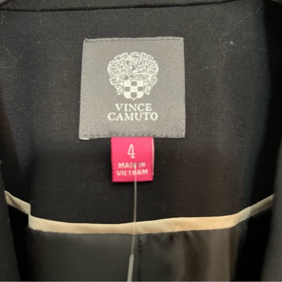 Vince Camuto Black Blazer Size 4 NWT - Picture 2 of 11